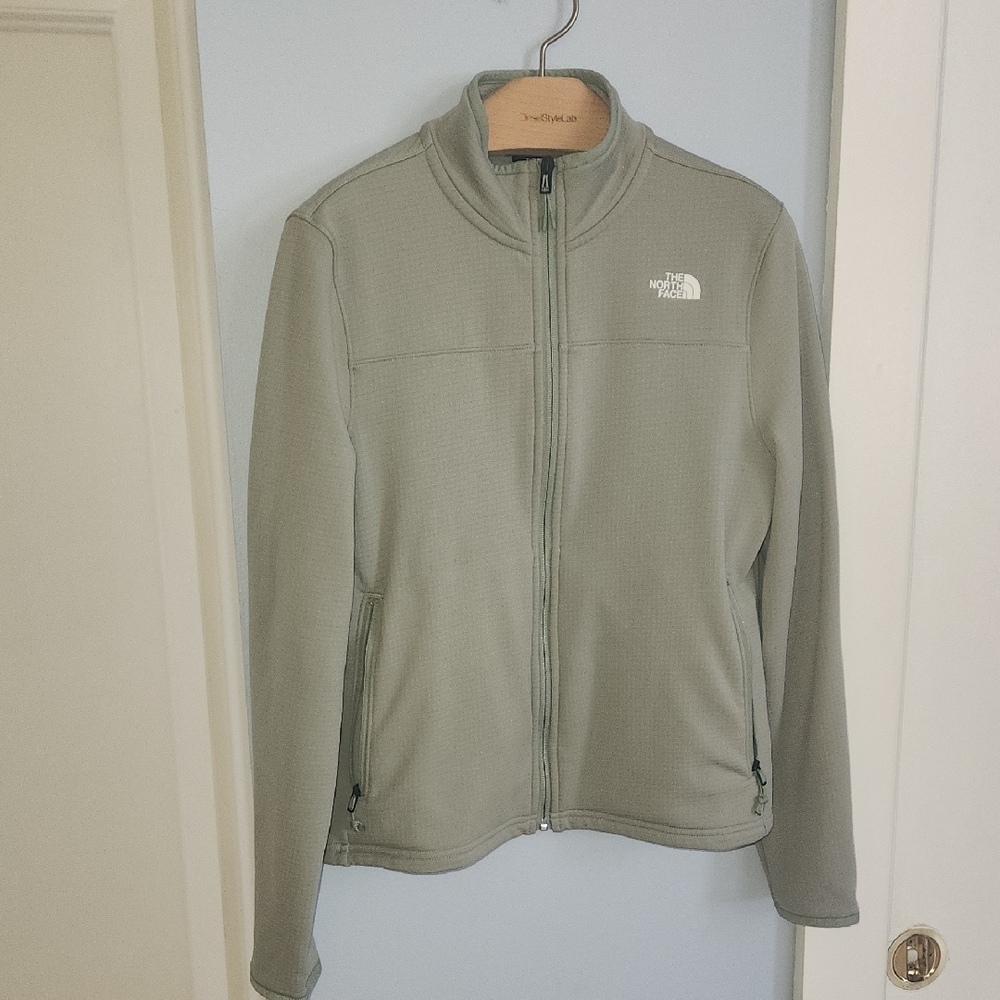 Sage Green North Face Sweater